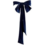 CRASPIRE Cinturón Terciopelo Mujer Azul Prusiano Vestido Novia Boda Fiesta Graduación Ocasión Especial 3.9 Pulgada Ancho Regalo Día Madre