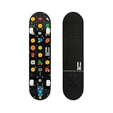 Skateboard OLSSON Speedy - Ruedas Alto Rebote SHR 65MM, Tabla 30'-32', 7 láminas Arce Canadiense, Ejes xrkp 6,5', ABEC 7 monopatín Adolescentes niños Principiantes Profesionales