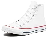 Converse Chuck Taylor All Star Hi Top, Zapatillas Mujer, Blanco (Optical White), 37 EU