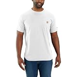 Carhartt Camiseta para hombre, blanco, L