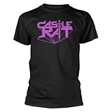 Castle Rat Band Logo T Shirt, Negro , XL
