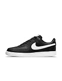Nike - Court Vision Low Next Nature, Zapatos de Hombre, Black/White-Black,