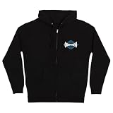 INDEPENDENT TRUCK COMPANY Vertigo Span - Sudadera con capucha y cremallera, Negro -, Medium