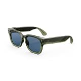 Meta Glasses, Gafas con IA Fury, Racing Green, Lentes Light Blue