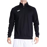 Joma Hombre Sudadera, Negro - 100, XS
