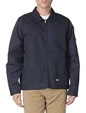 Dickies Unlined Eisenhower Jacket Chaqueta de Trabajo, Hombre, Azul (Dark Navy Dn), Medium (Tamaño del Fabricante:Med'm)