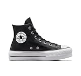 Converse Ctas Lift Hi 561675C Leather Nero Bianco Nero Bianco/39