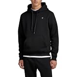 G-STAR Sudadera Premium Core Hoodie para Hombre, Negro (dk black D16121-C235-6484), L