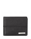 Quiksilver Accesorio de Viaje Ligero - Billetera Plegable Triple para Adultos unisex, Negro