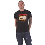 Camiseta Alter Bridge Fortress 2014 Tour Fechas Oficial Unisex Negro, Negro -, Small