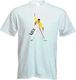 Camiseta Freddie Mercury Rock Queen (XL)