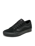 VANs Hombre Vero LS Zapatillas, Black and Black, 8