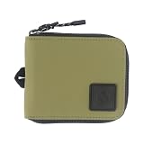 Volcom Venture - Cartera Plegable con Cremallera para Hombre, Color Oliva, Talla única, Cartera con Cremallera Plegable Venture