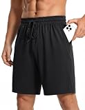Demegimi Pantalones Cortos Hombre Deporte Short Deportivo Cintura Elástica