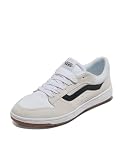 Vans Ryland LS, Zapatillas Hombre, Suede Canvas White Black 41 EU