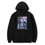 Ado Dome World Tour 2025 Merch - Sudadera con capucha de manga larga para mujer y hombre, ropa de calle, Negro, S