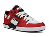 DVS Comanche Lt para hombre, Rojo/negro/blanco, 42 EU