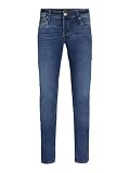 JACK & JONES Jjiglenn Jjoriginal Am 814 Noos Vaqueros Slim, Hombre, Azul, 31W / 34L