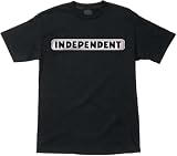 INDEPENDENT Truck Company Gonz Bar S/S - Camiseta pesada, color negro
