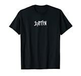 Latín, Estética Grunge Goth Terror Oculto Gótico Emo Camiseta