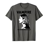 Olivia Rodrigo Vampiro Foto de Perfil Imprimir Camiseta