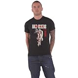 Bad Omens T Shirt Take Me Band Logo Nuevo Oficial Unisex Negro, Negro, S