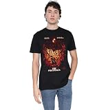 Stranger Things Eddie Munson Poster Camiseta Unisex, Negro, L