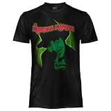 CRAZY FOR ROCK Marilyn Manson T Shirt Smell Like. Camiseta Oficial Unisex. Camiseta Regular de Algodón. Adulto Niño, Negro , XL