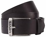 Levi's New Duncan, Cinturón Unisex adulto, Negro (Regular Black), 85
