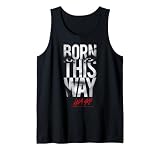 Lady Gaga Born This Way Text Music by Rock Off Camiseta sin Mangas