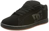 DC Shoes Gaveler-Leather Shoes, Zapatillas Hombre, Negro, 43 EU
