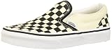 Vans Classic Slip-on, Zapatillas Unisex niños, Blanco Black And White Checker White, 33 EU