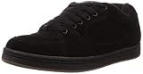 ES - Zapatillas de skateboarding de Piel para hombre negro negro