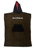 QuiksilverHoody Towel - Poncho-Toalla para Surf - Unisex - Verde.