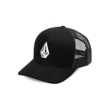 Volcom D5511105 - Gorra de béisbol para Hombre, Color Negro (Negro), Talla S, Negro, Talla única