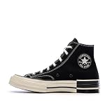 Converse Zapatillas Negras/Blancas Hombre Chuck 70, Negro , 39.5 EU