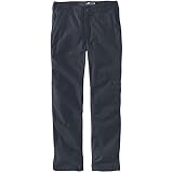 Carhartt Rugged Flex Slim Fit Canvas 5-Pocket Tapered Work Pant, Pantalones Hombre, Azul (Azul Marino), 38W / 32L