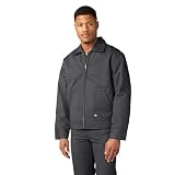 Dickies Lined Eisenhower-Chaqueta Hombre, Gris (Charcoal Grey ch), X-Large