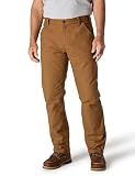 Carhartt Pantalones de Trabajo Sueltos para Hombre, Sueltos, Rectos, rugosos, Flexibles, para Trabajo, marrón, 32W / 32L