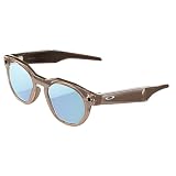 OAKLEY Meta HSTN - Gafas con IA para el Deporte y Lifestyle - Marrón | Cámara 12 MP, Video 60fps, Control por Voz, Batería 8H, App Meta AI - Lente Prizm™ Deep Water Polarizada