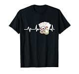 Poker Cards Poker Chips Heartbeat Poker Regalo Jugador Poker Camiseta