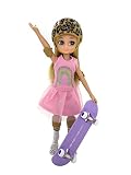 Lottie Dolls Skate Park Muñeca - Juguetes y accesorios inspiradores para muñecas, juegos imaginativos para niñas y niños, regalos educativos para niños a partir de 3 años.