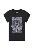 WRANGLER - Camiseta Mujer - Corte Slim - Shrunken Band Tee - Negro Desvaído