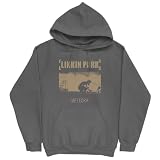 Linkin Park Sudadera con Capucha Meteora Unisex para Adultos, Carbón, X-Large