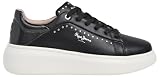 Pepe Jeans Yara Choice W - Tenis para Mujer, Color Negro (Negro), Talla 5, Black, 5 UK