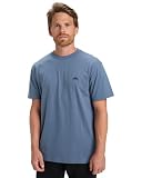 Quiksilver - Camiseta de Manga Corta básica SS tee Young Azul S