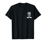 Deus Lo Vult - Disfraz de caballero templario de la cruz I Deus Vult Camiseta