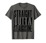 Straight Outta St. Augustine por Merch Creation Studio Camiseta