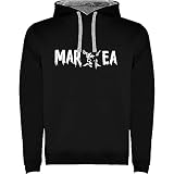 Genérico Sudadera Negra con Capucha Marea (L)
