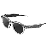 OAKLEY Meta HSTN - Gafas con IA para el Deporte y Lifestyle - Transparente | Cámara 12 MP, Video 60fps, Control por Voz, Batería 8H, App Meta AI - Lentes Transitions® Grey